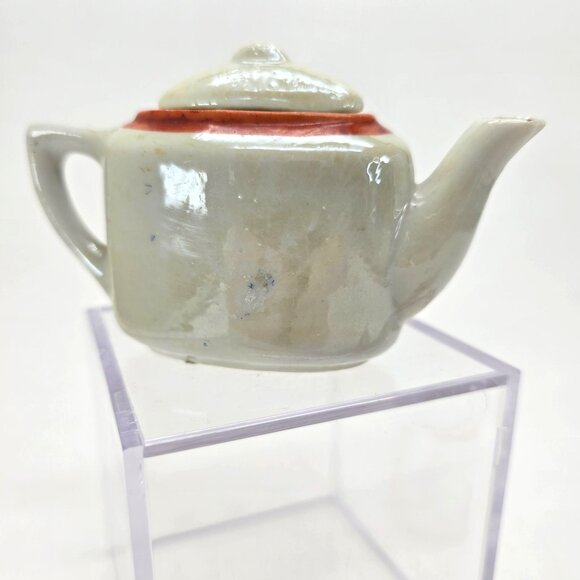 Vintage Japanese Miniature Porcelain Teapot & Sugar Bowl Set Made in Japan je199 - Picture 7 of 12